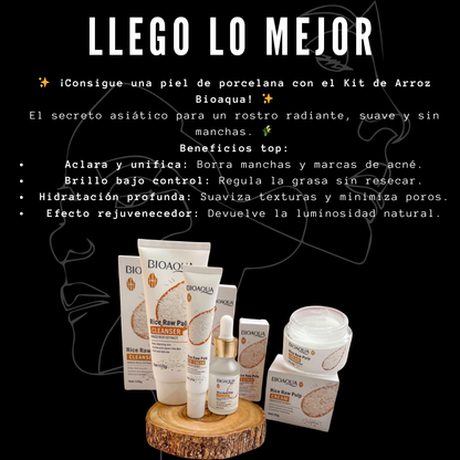 Kit Arroz Blanco BIOAQUA x 6 Productos💫