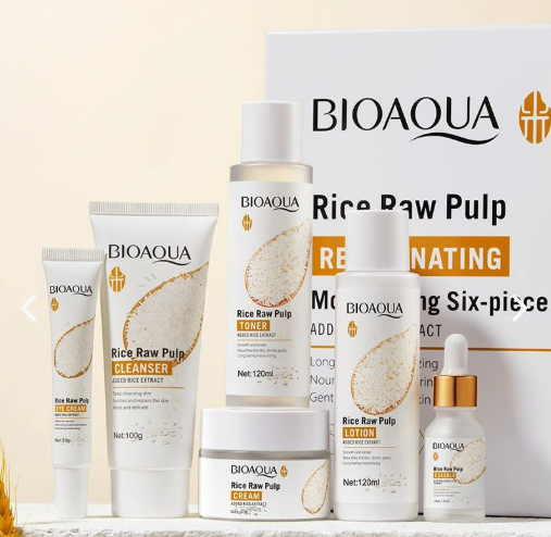Kit Arroz Blanco BIOAQUA x 6 Productos💫